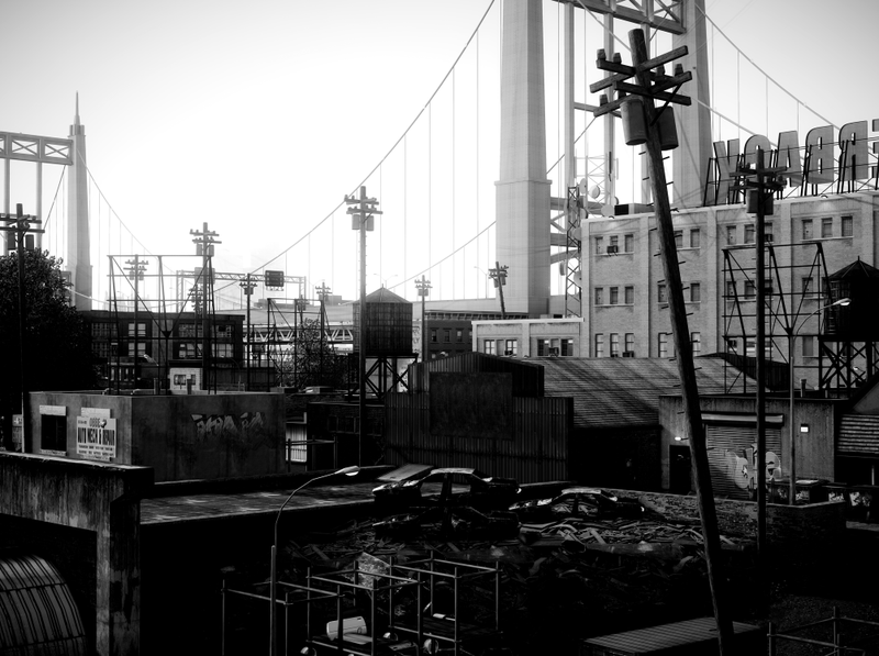 Illustration for article titled Grand Theft Auto IV Looks Marvelous in Black and White